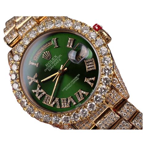 rolex president roman dial watch|Rolex president diamond bracelet.